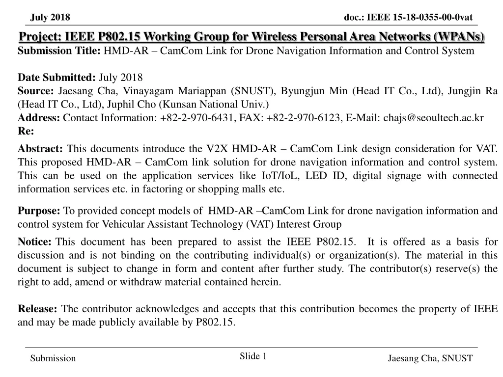 project ieee p802 15 working group for wireless