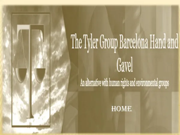 De Tyler groep Barcelona – HOME