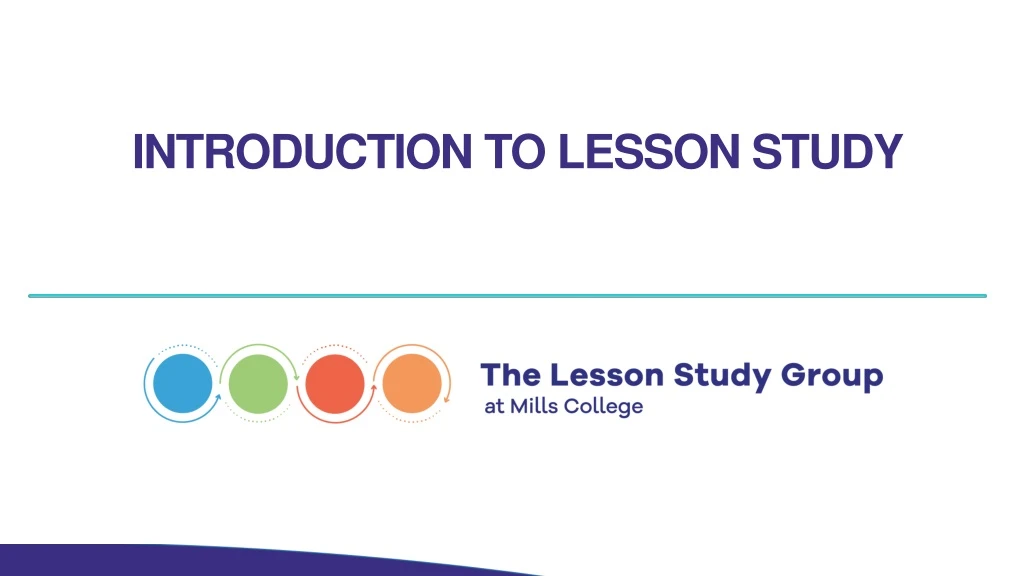 introduction to lesson study