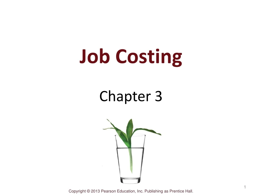 job costing