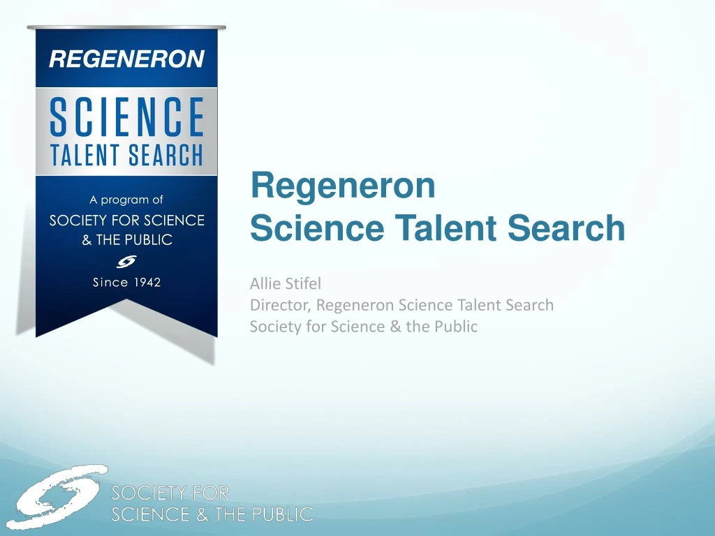 regeneron science talent search