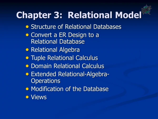 Chapter 3: Relational Model