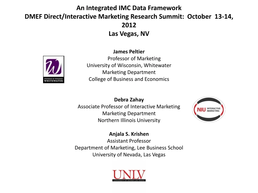 an integrated imc data framework dmef direct