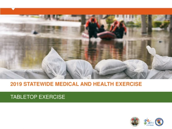 2019 STATEWIDE MEDICAL AND HEALTH EXERCISE