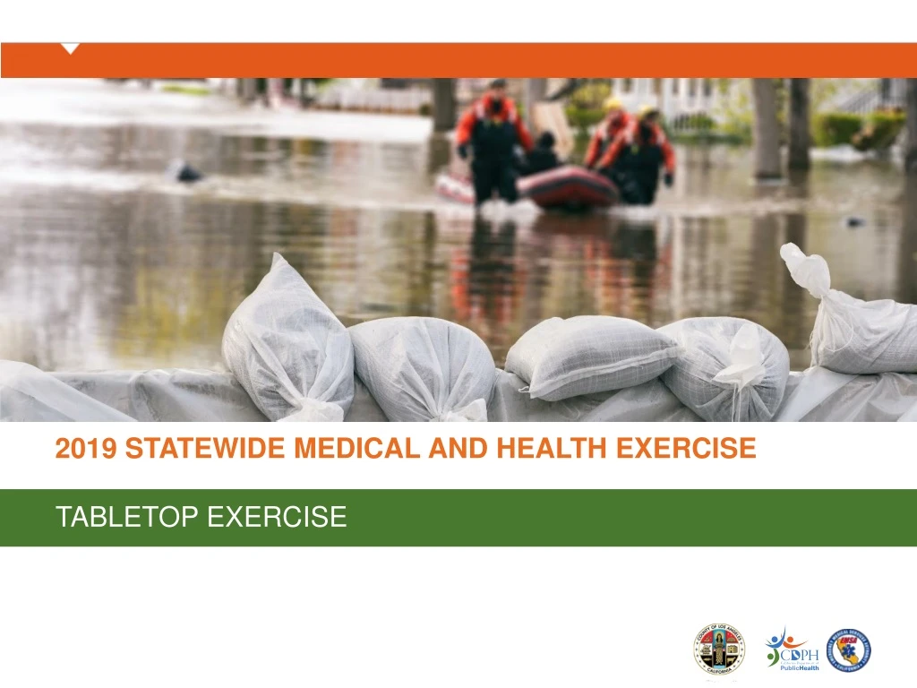 2019 statewide medical and health exercise