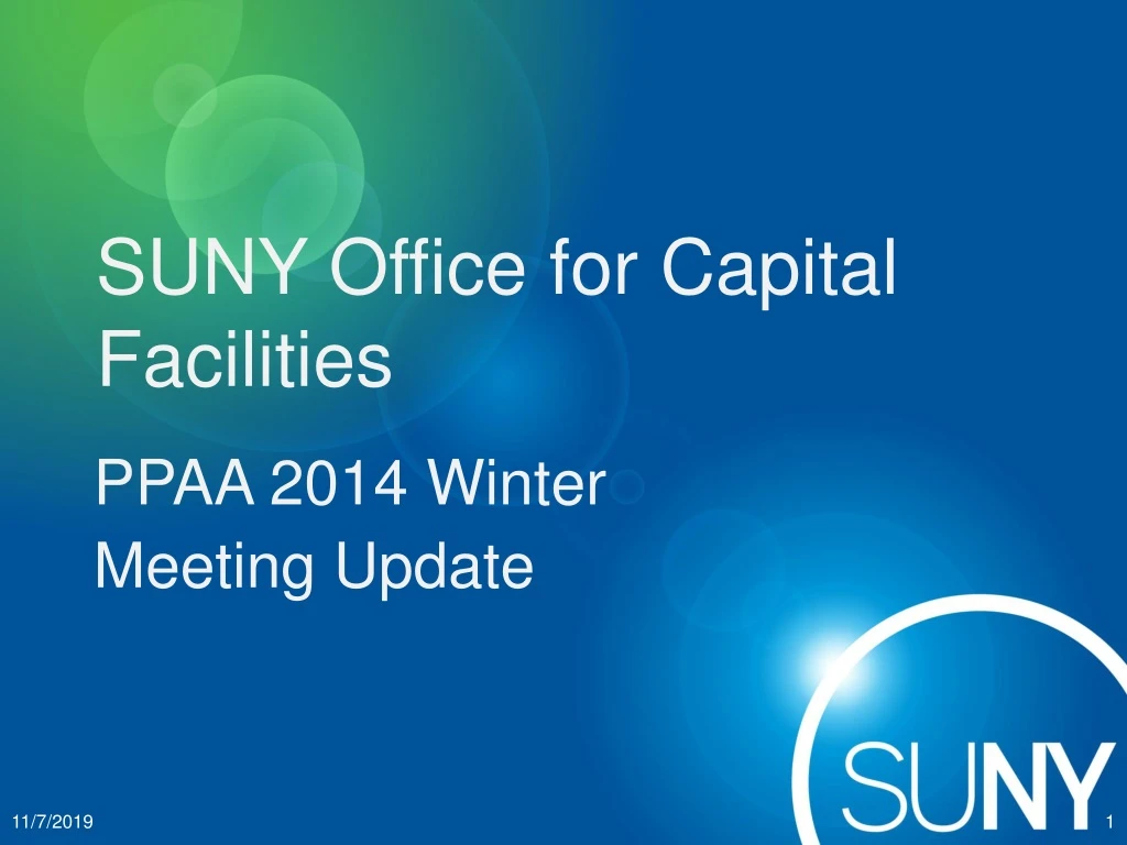 suny office for capital facilities
