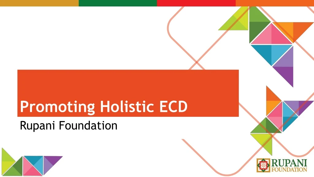 promoting holistic ecd