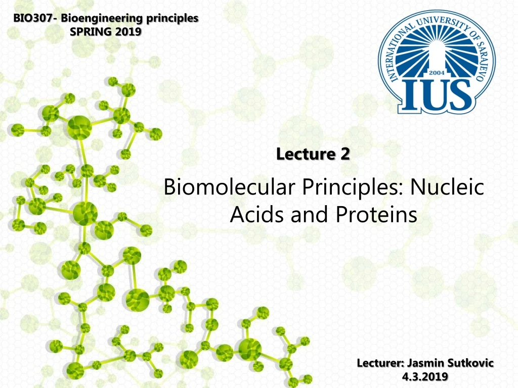 bio307 bioengineering principles spring 2019