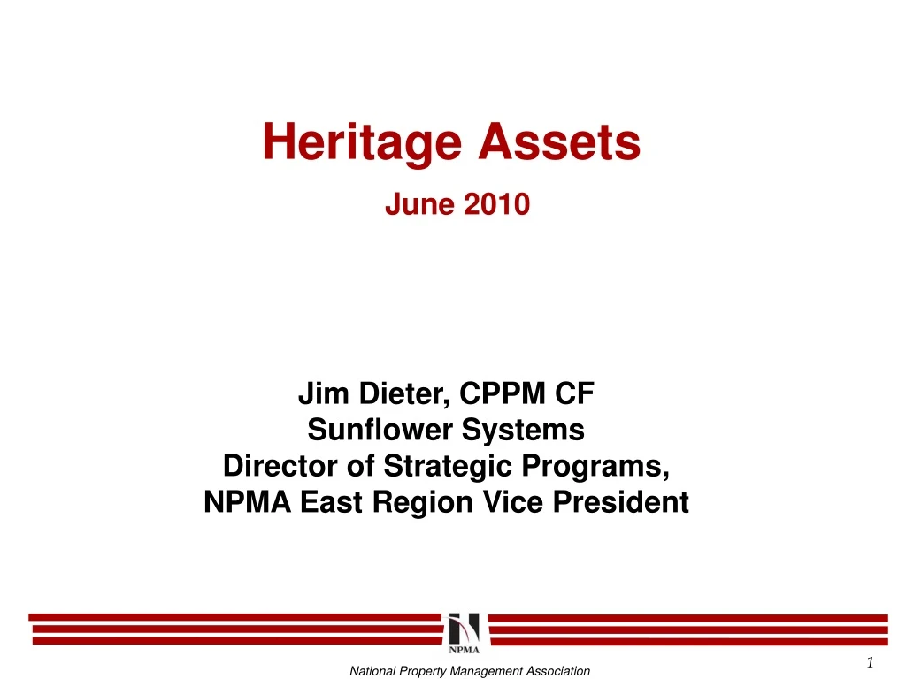 heritage assets june 2010