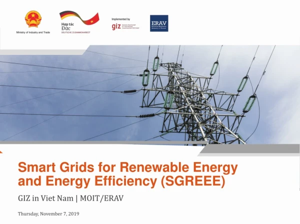 Smart Grids for Renewable Energy and Energy Efficiency (SGREEE)
