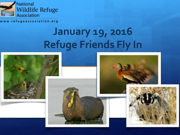January 19, 2016 Refuge Friends Fly In