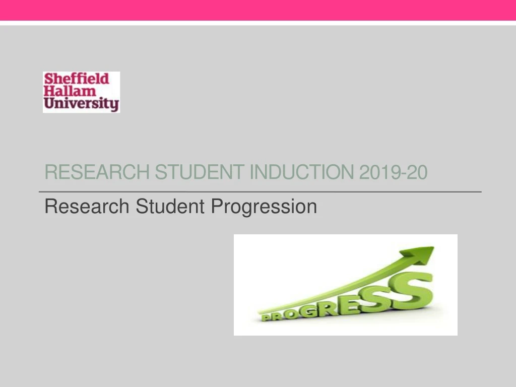 research student induction 2019 20
