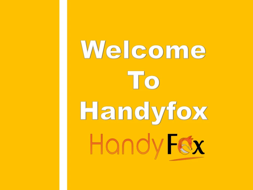 welcome to handyfox