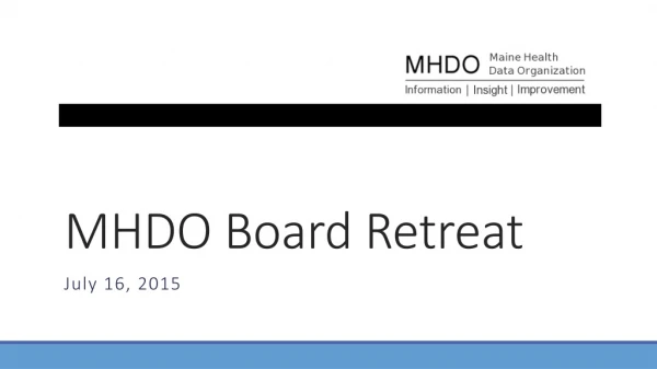 MHDO Board Retreat