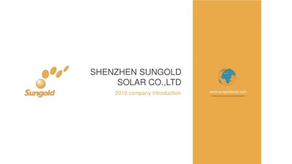 SHENZHEN SUNGOLD SOLAR CO.,LTD