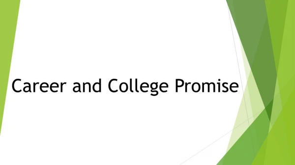 Career and College Promise