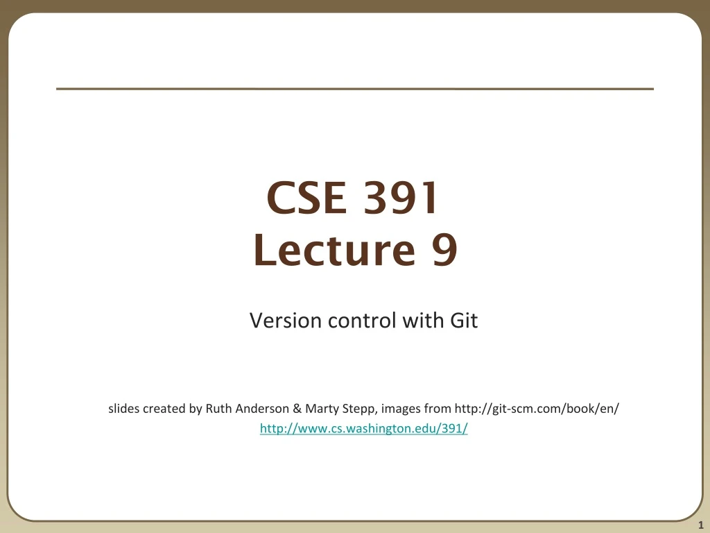 cse 391 lecture 9