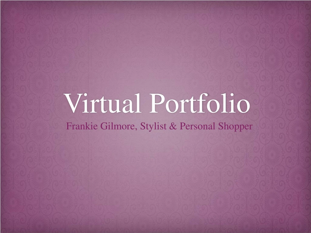 virtual portfolio