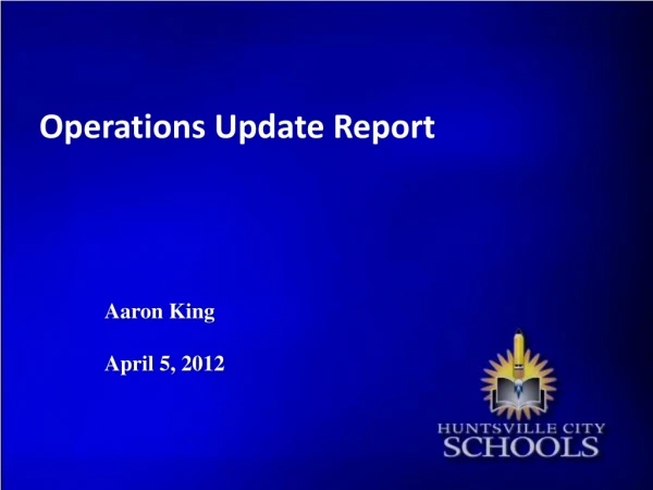 Aaron King April 5, 2012