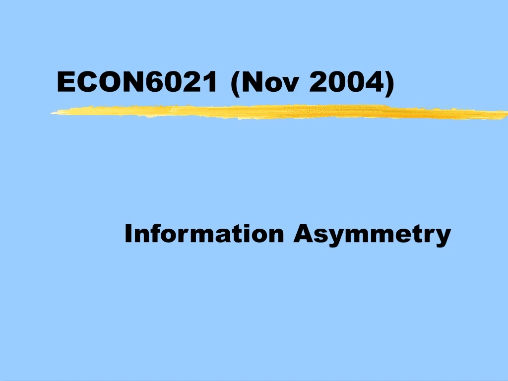 econ6021 nov 2004