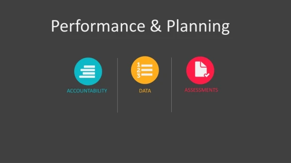 Performance &amp; Planning