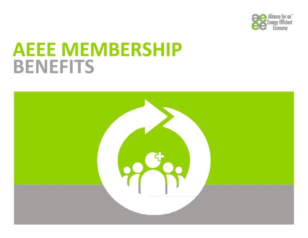 aeee membership benefits