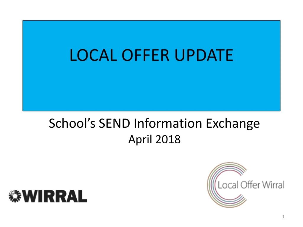 local offer update