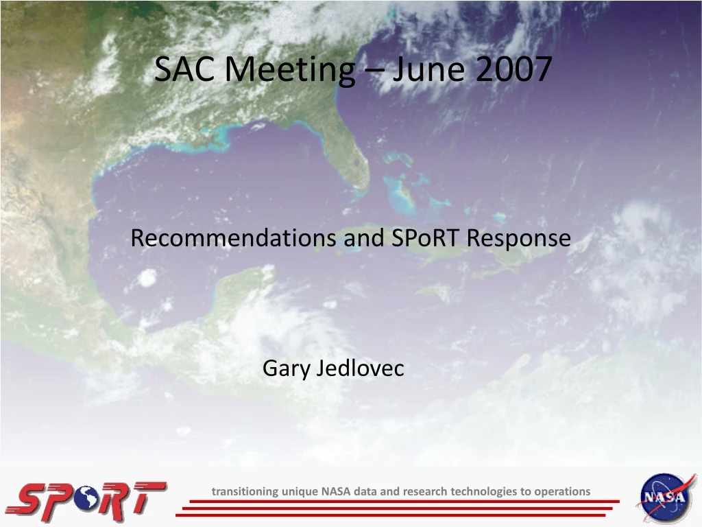 recommendations and sport response
