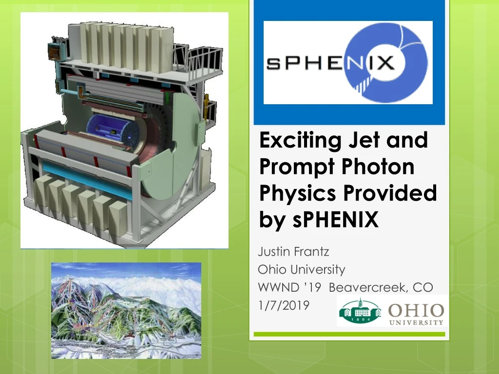 exciting jet and prompt photon physics provided by sphenix