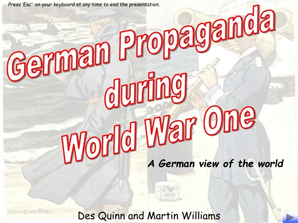 German Propaganda during World War One