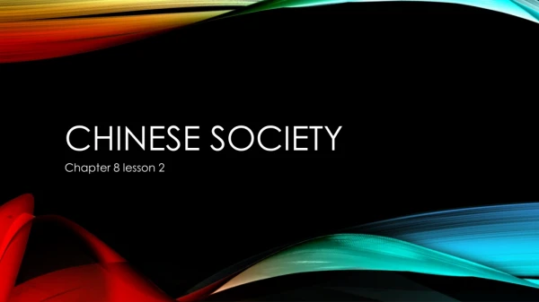 Chinese Society