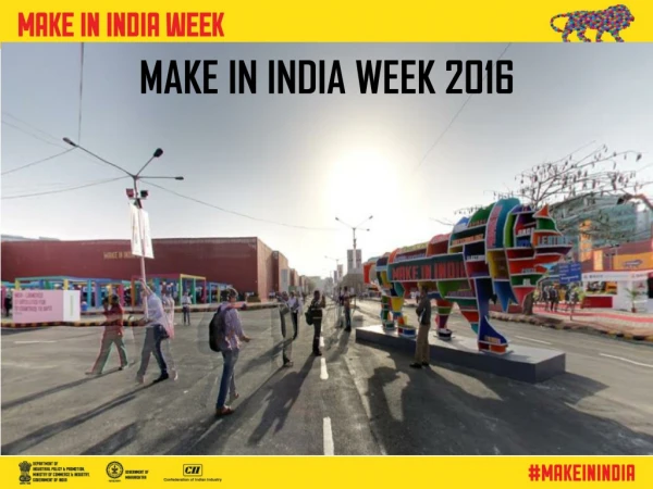 MAKE IN INDIA WEEK 2016