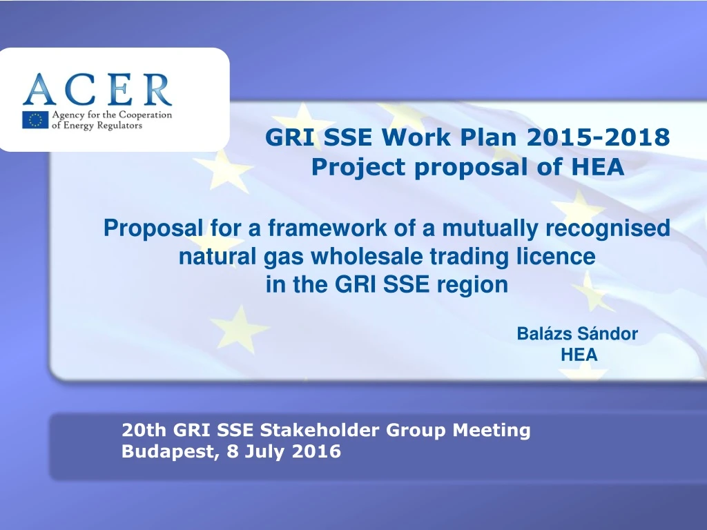 gri sse work plan 2015 2018 project proposal of hea