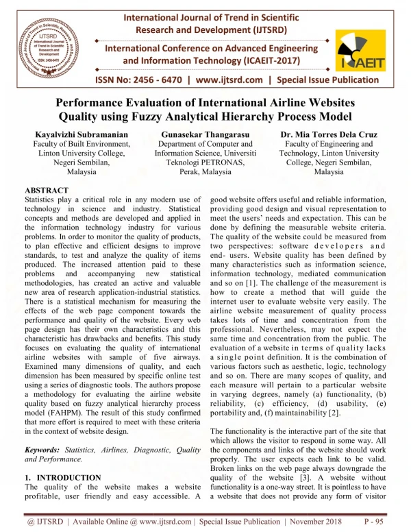 international journal of trend in scientific