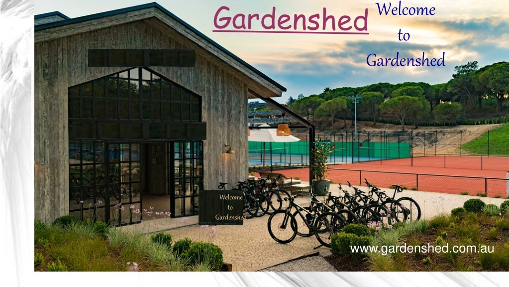welcome to gardenshed