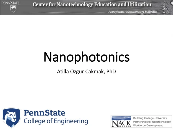 Nanophotonics