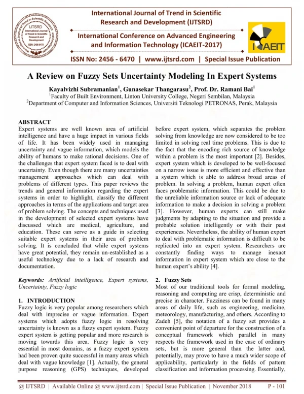 international journal of trend in scientific
