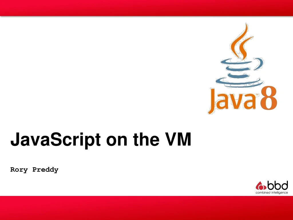 javascript on the vm