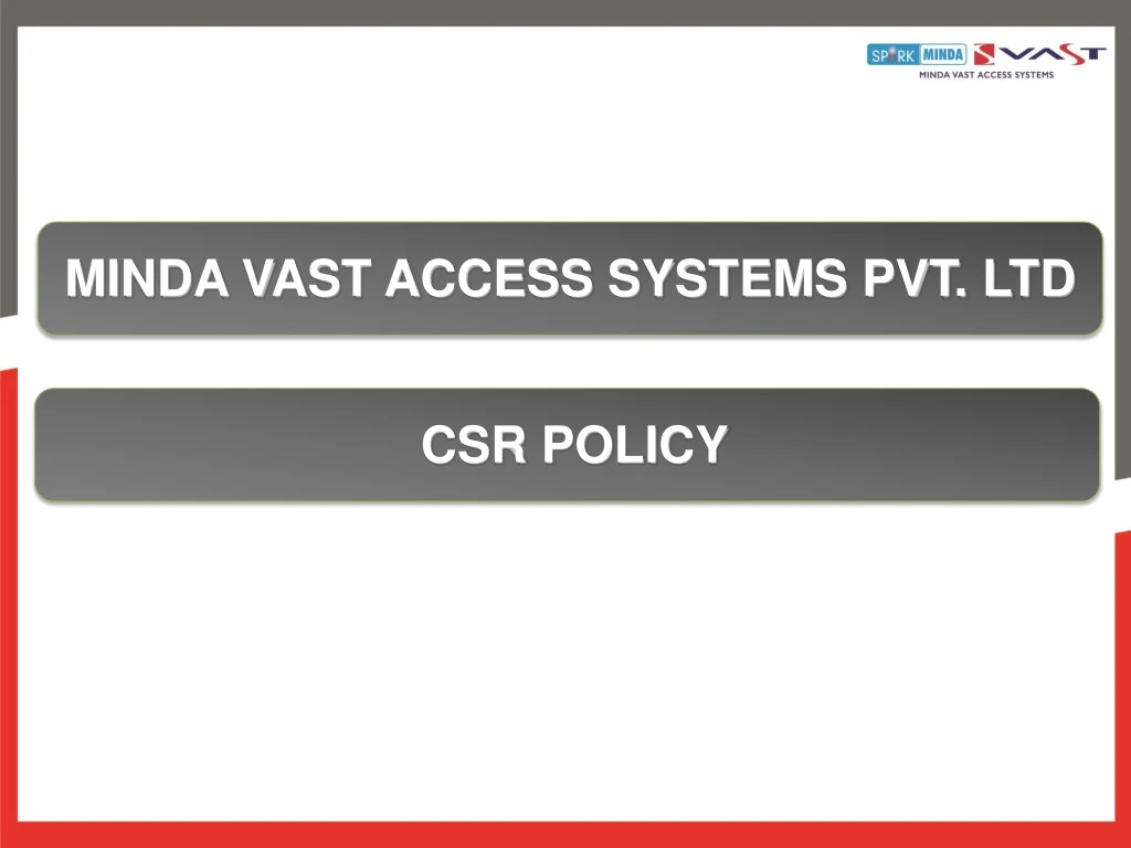 minda vast access systems pvt ltd