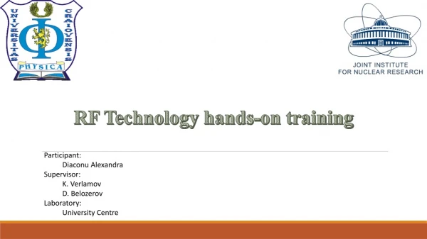RF Technology hands-on training