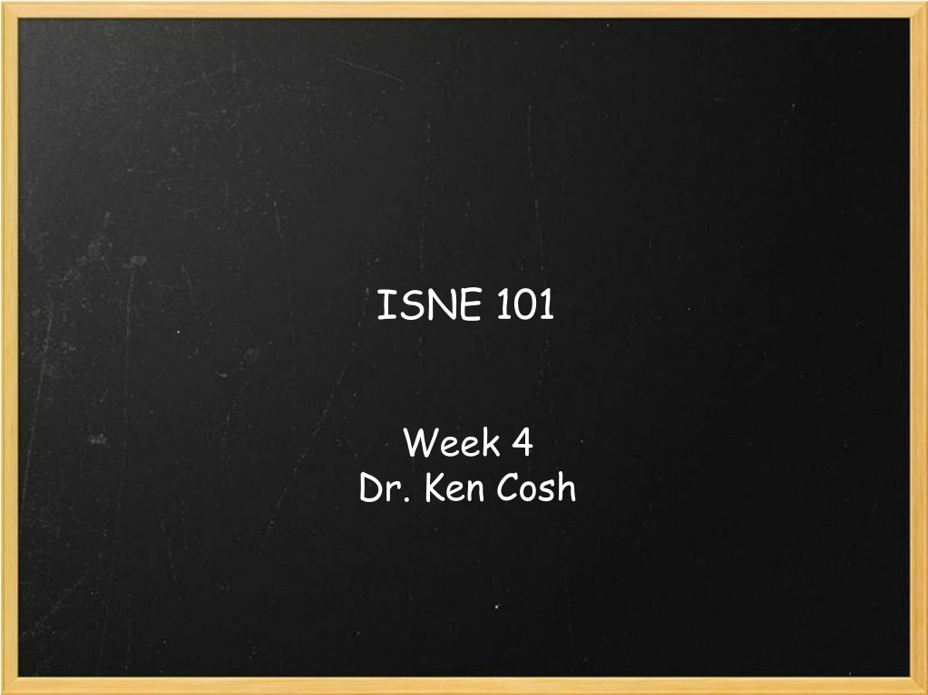 isne 101