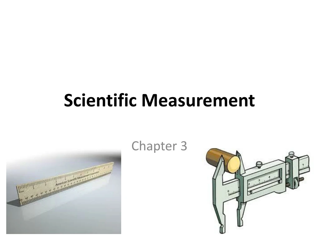 scientific measurement