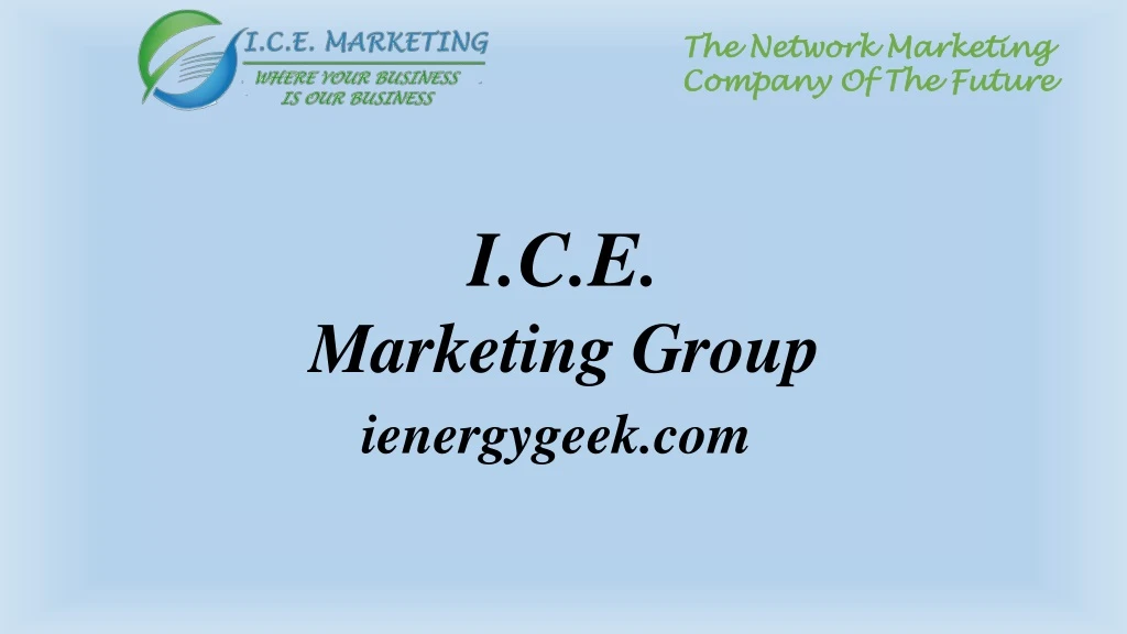 i c e marketing group
