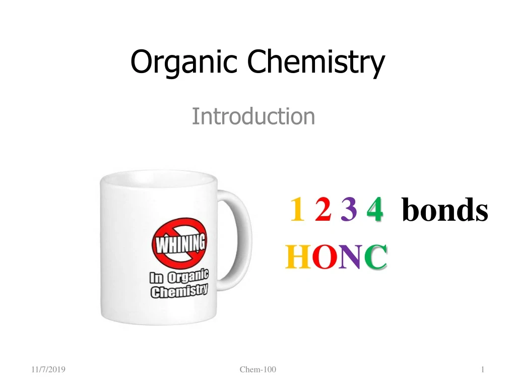 organic chemistry