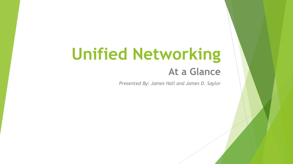 unified networking