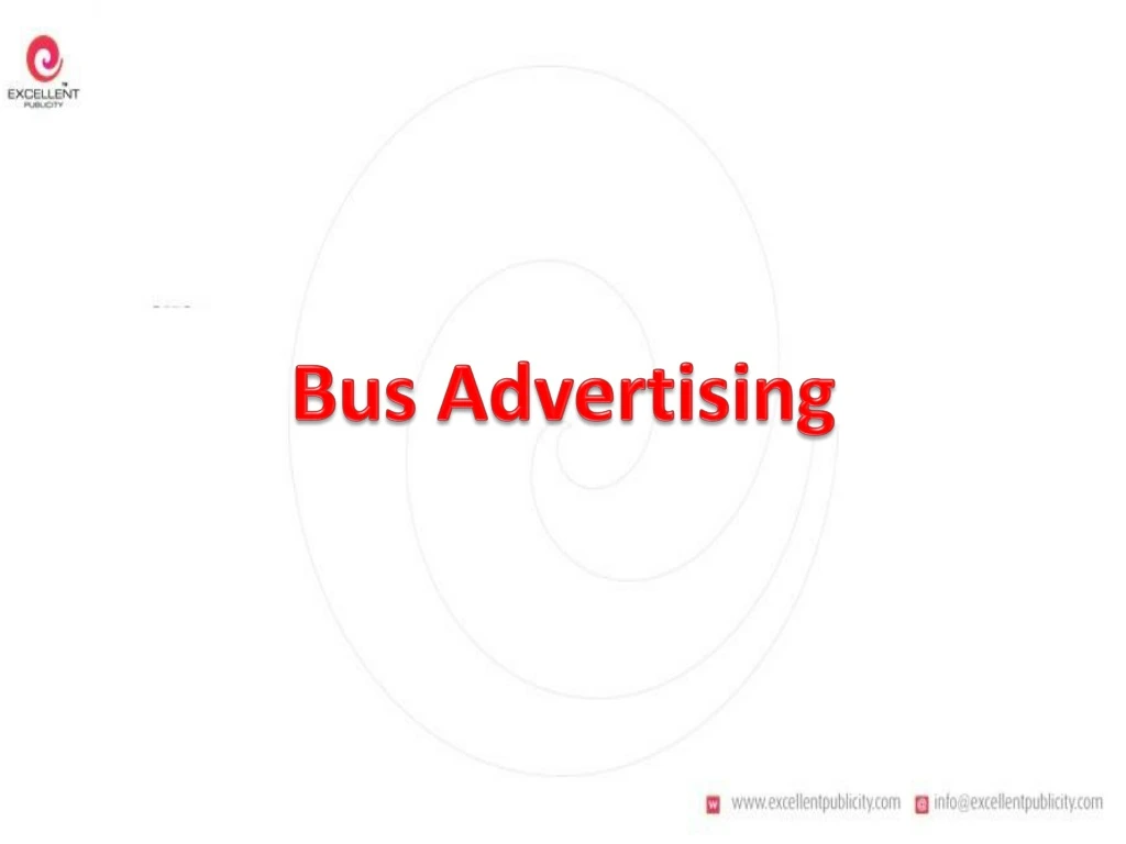 bus advertising