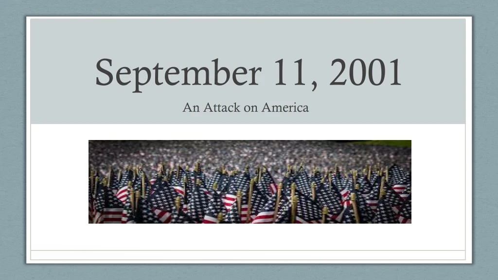 september 11 2001