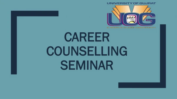 Career Counselling Seminar