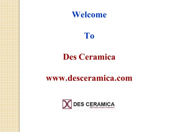 Welcome To Des Ceramica desceramica
