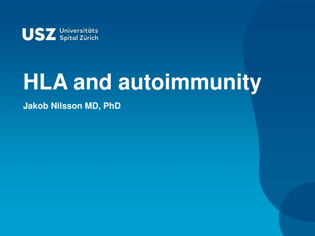 hla and autoimmunity